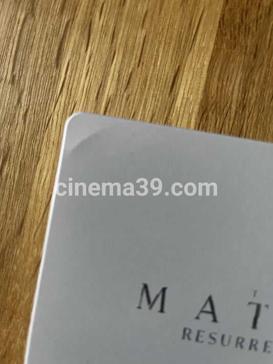 Matrix Resurections 4K Steelbook + Blu-ray