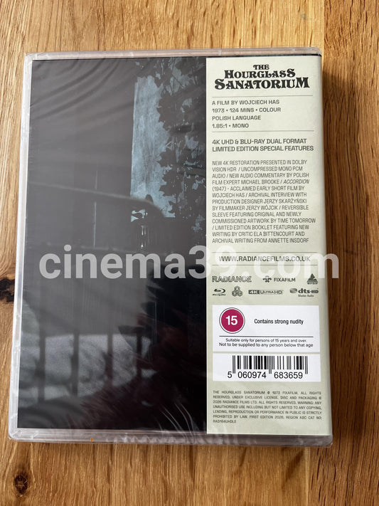 The Hourglass Sanatorium Película 4K + Blu-ray Edición Limitada