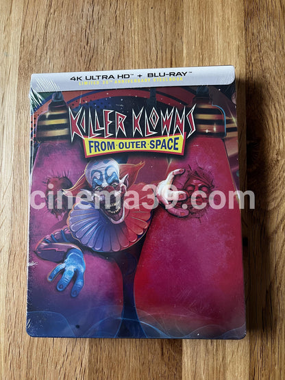 Killer Klowns From Outer Space Steelbook 4K UDH + Blu-ray