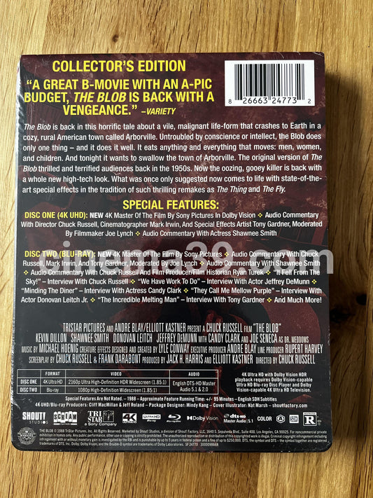 The Blob Steelbook 4K UHD + Blu-ray
