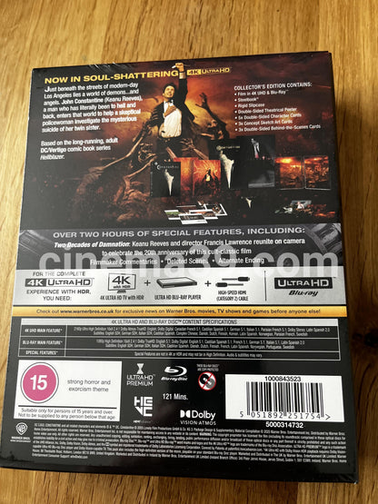 Constantine Steelbook 4K UHD + Blu-ray Edición Coleccionista