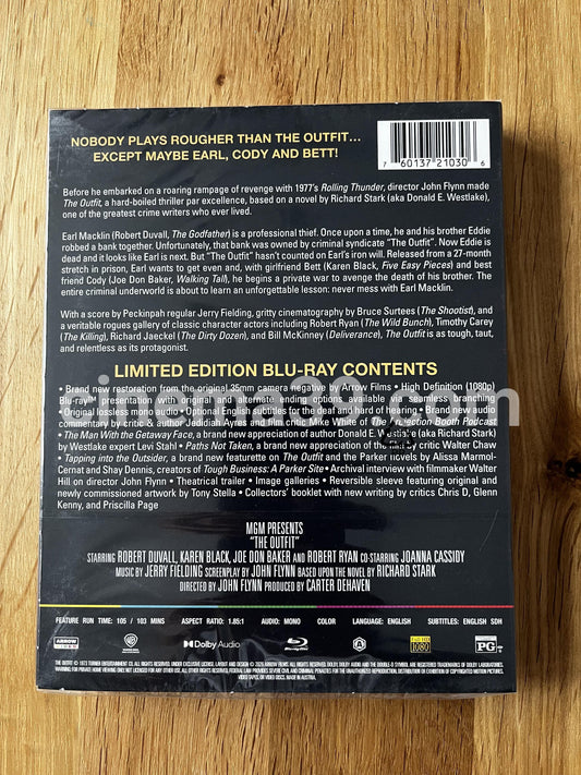The Outfit Película Blu-ray Edición Limitada con Slip