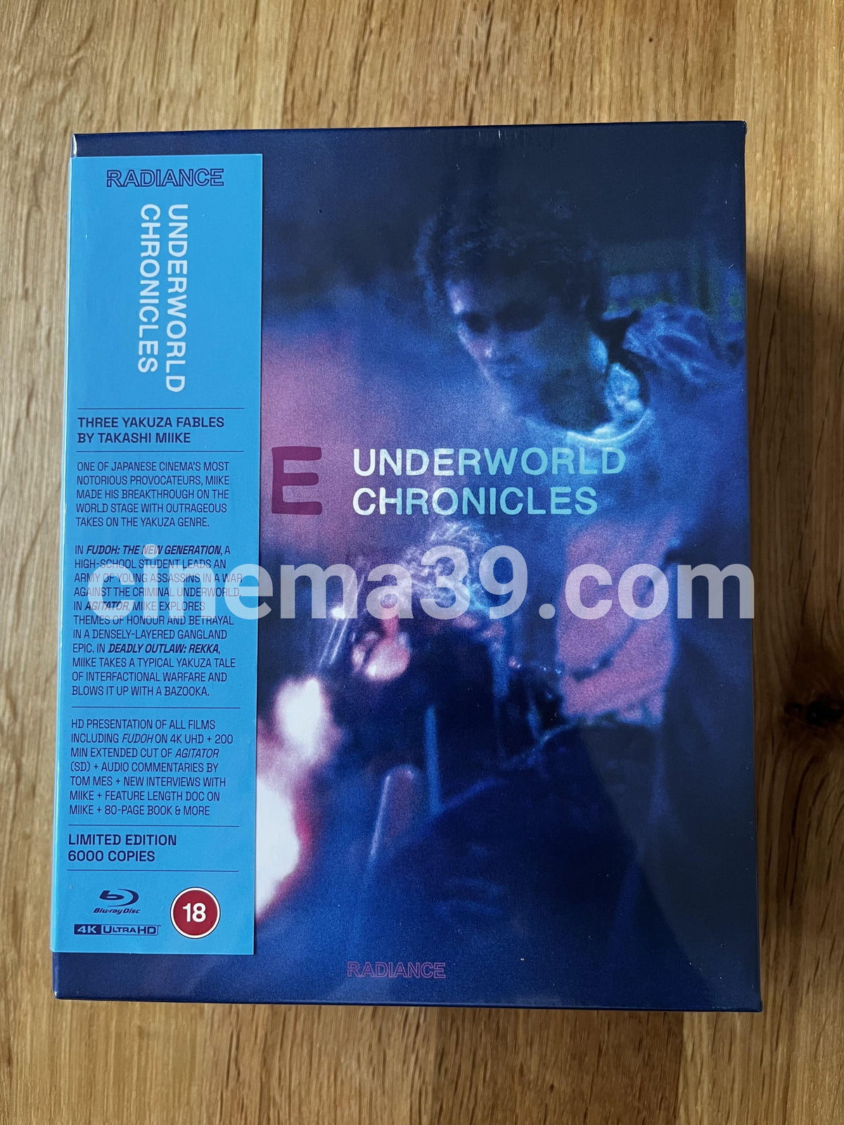 Underworld Chronicles Boxset de Colección de 3 Películas 1 4K + 2 Blu-ray