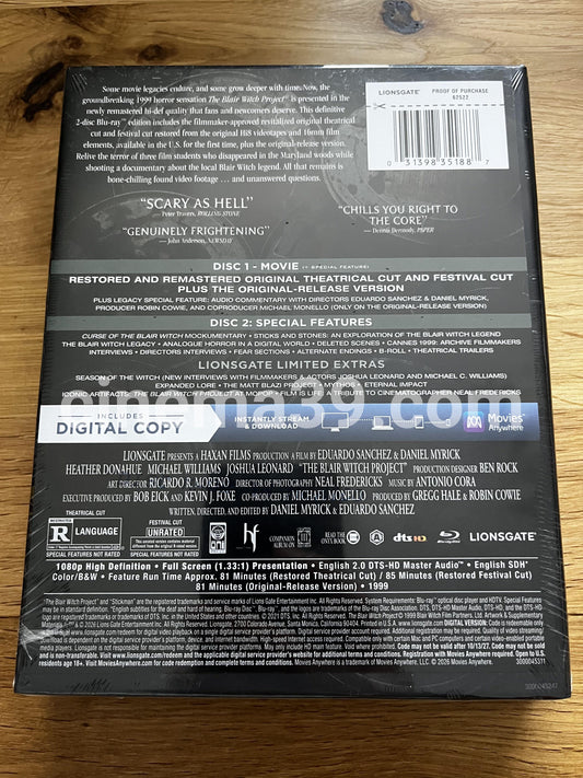 The Blair Witch Project: Edición Definitiva Colecionista Blu-ray + Digital