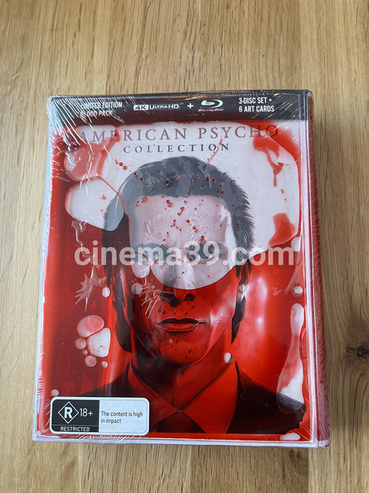 American Psycho Colección Blood Pack Edición Limitada 4K + Blu-ray