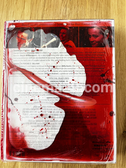 American Psycho Colección Blood Pack Edición Limitada 4K + Blu-ray