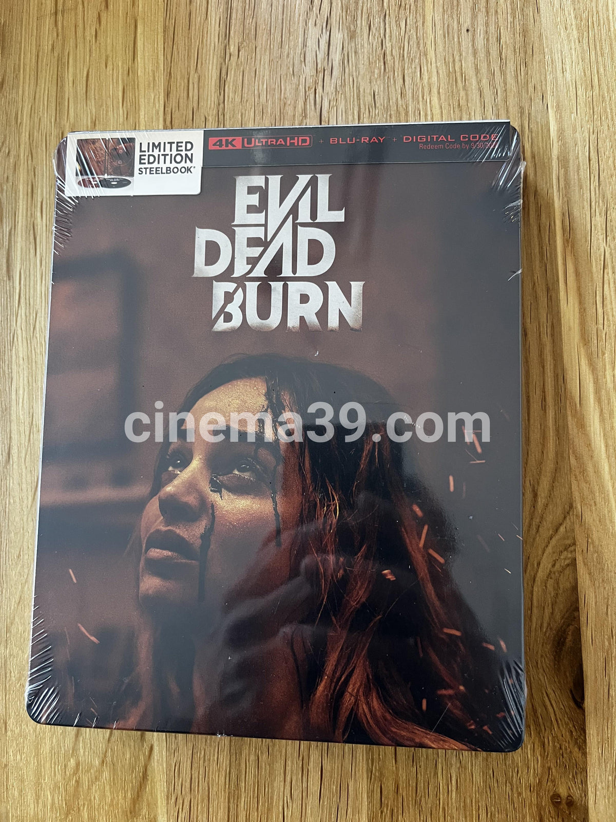 Evil Dead Burn Steelbook 4K + Blu-ray + Digital
