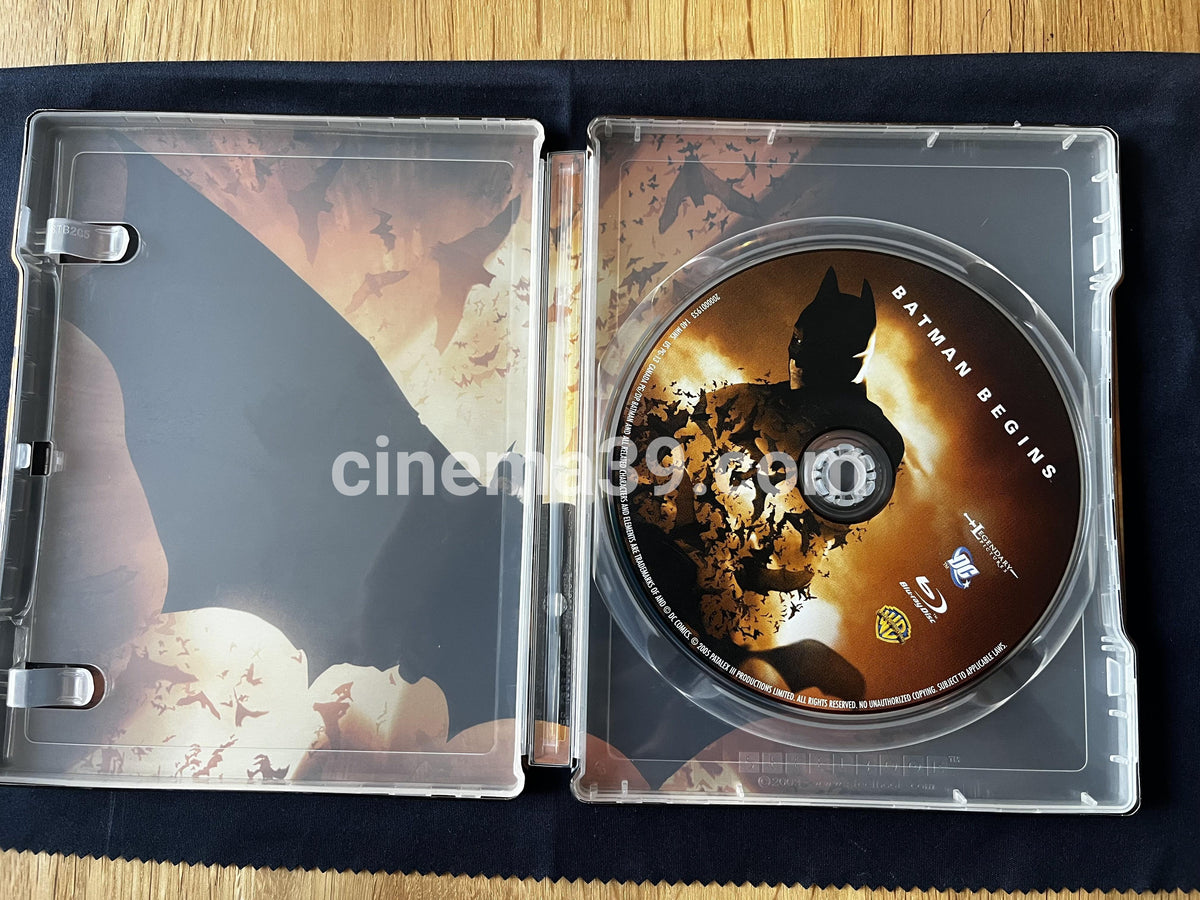 Batmans Begins Steelbook Blu-ray