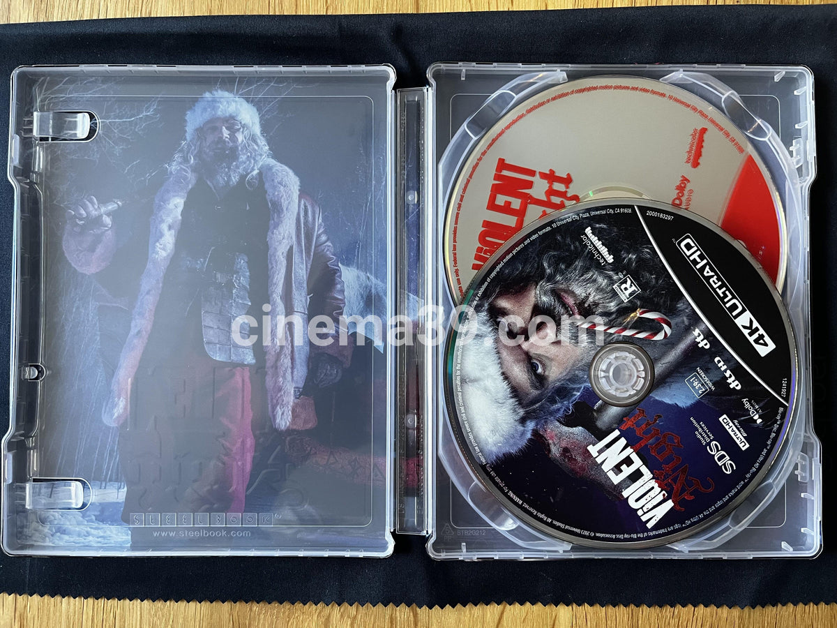 Violent Night Steelbook 4K + Blu-ray