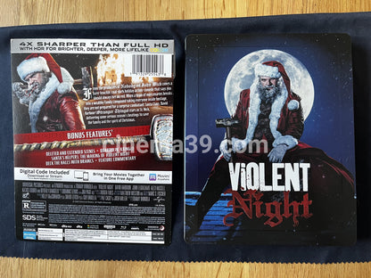 Violent Night Steelbook 4K + Blu-ray