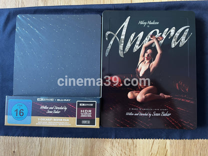 Anora Steelbook 4k Edición Limitada