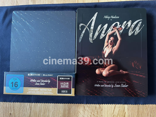 Anora Steelbook 4k Edición Limitada