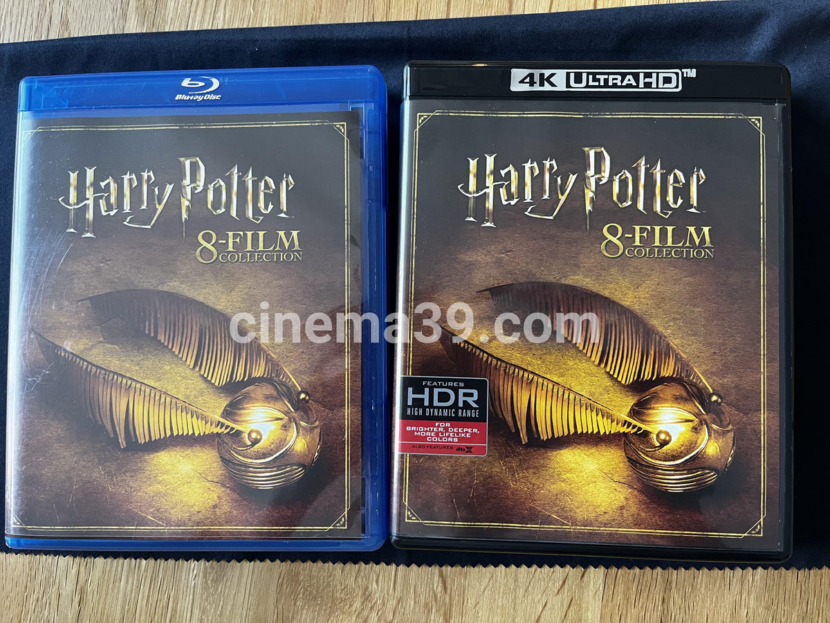 Harry Potter Colección de 8 Películas 4K UHD + Blu-ray