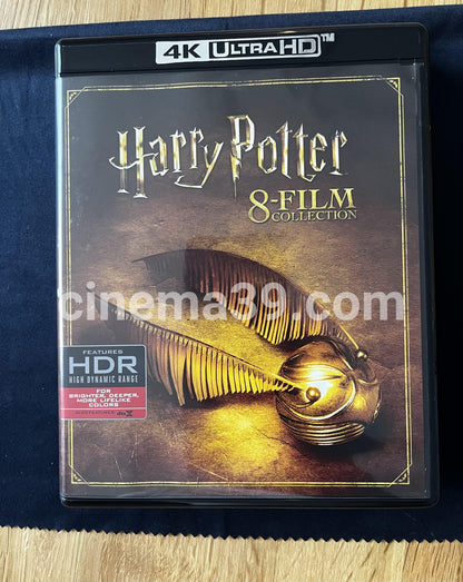 Harry Potter Colección de 8 Películas 4K UHD + Blu-ray