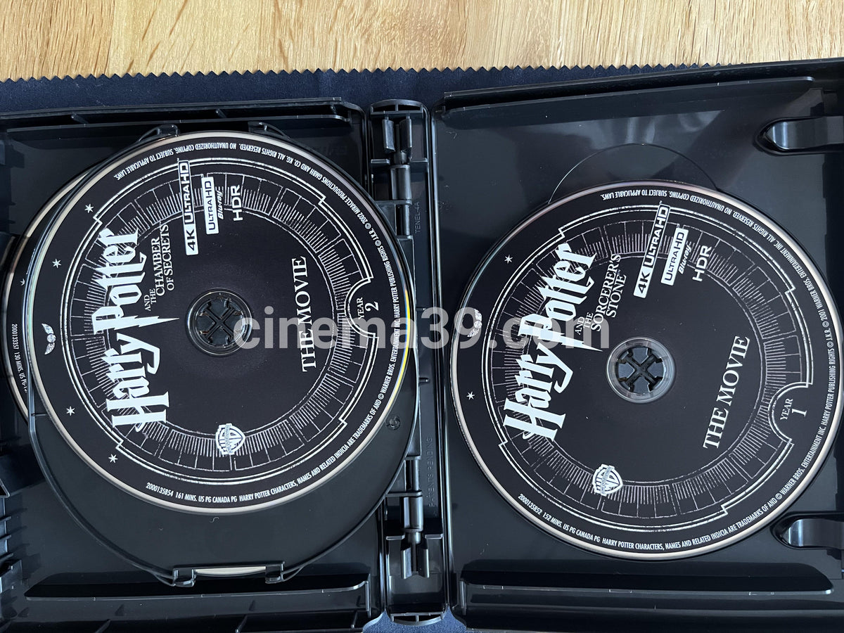 Harry Potter Colección de 8 Películas 4K UHD + Blu-ray