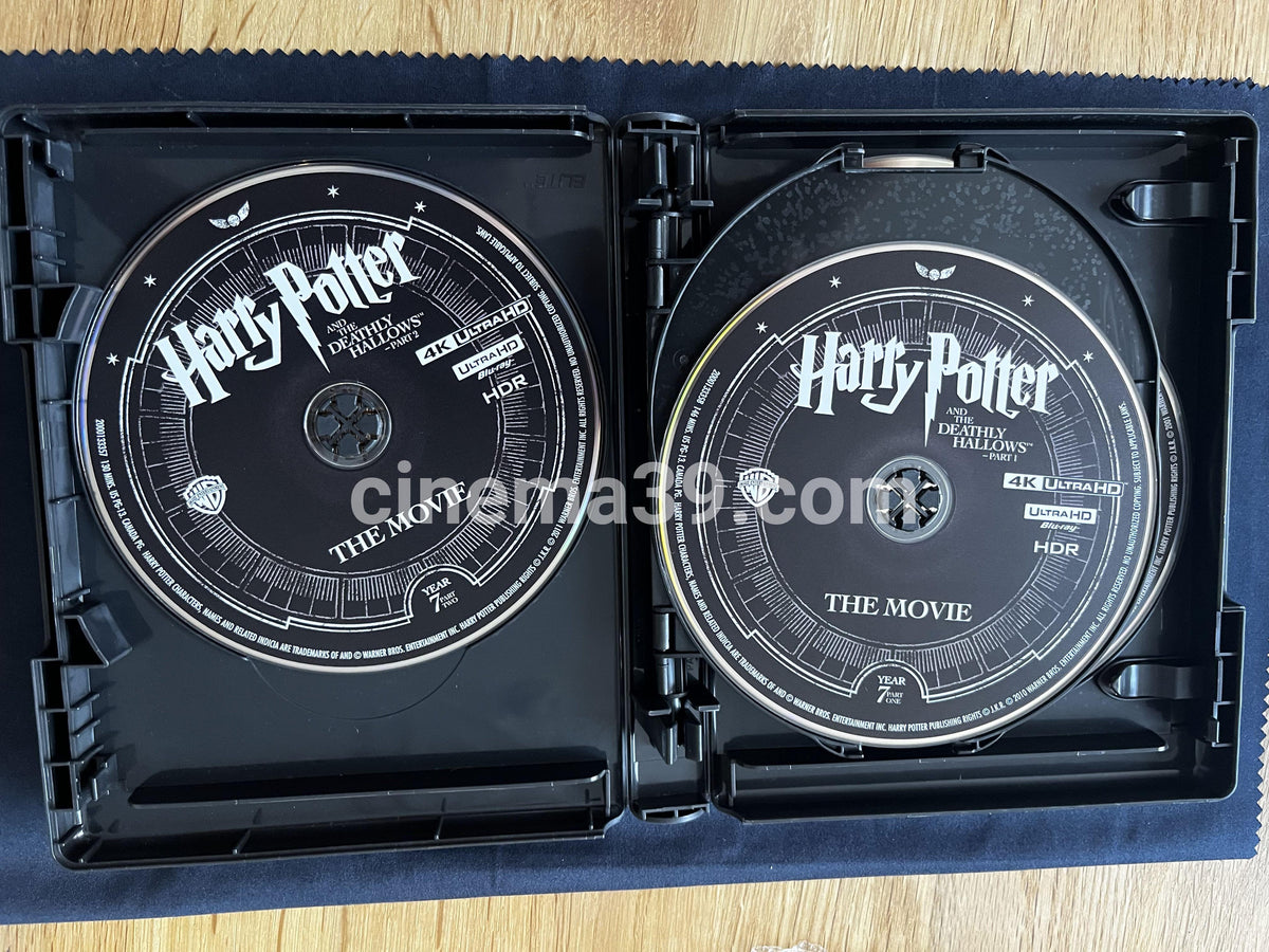 Harry Potter Colección de 8 Películas 4K UHD + Blu-ray