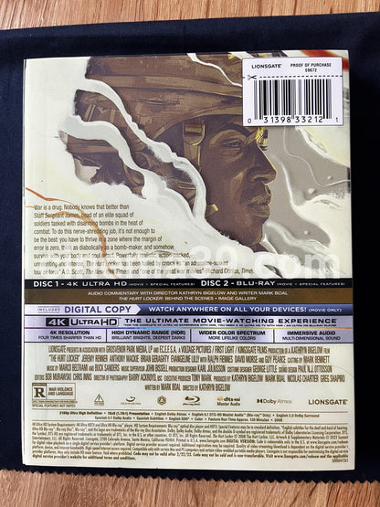 The Hurtlocker Steelbook 4K UHD + Blu-ray