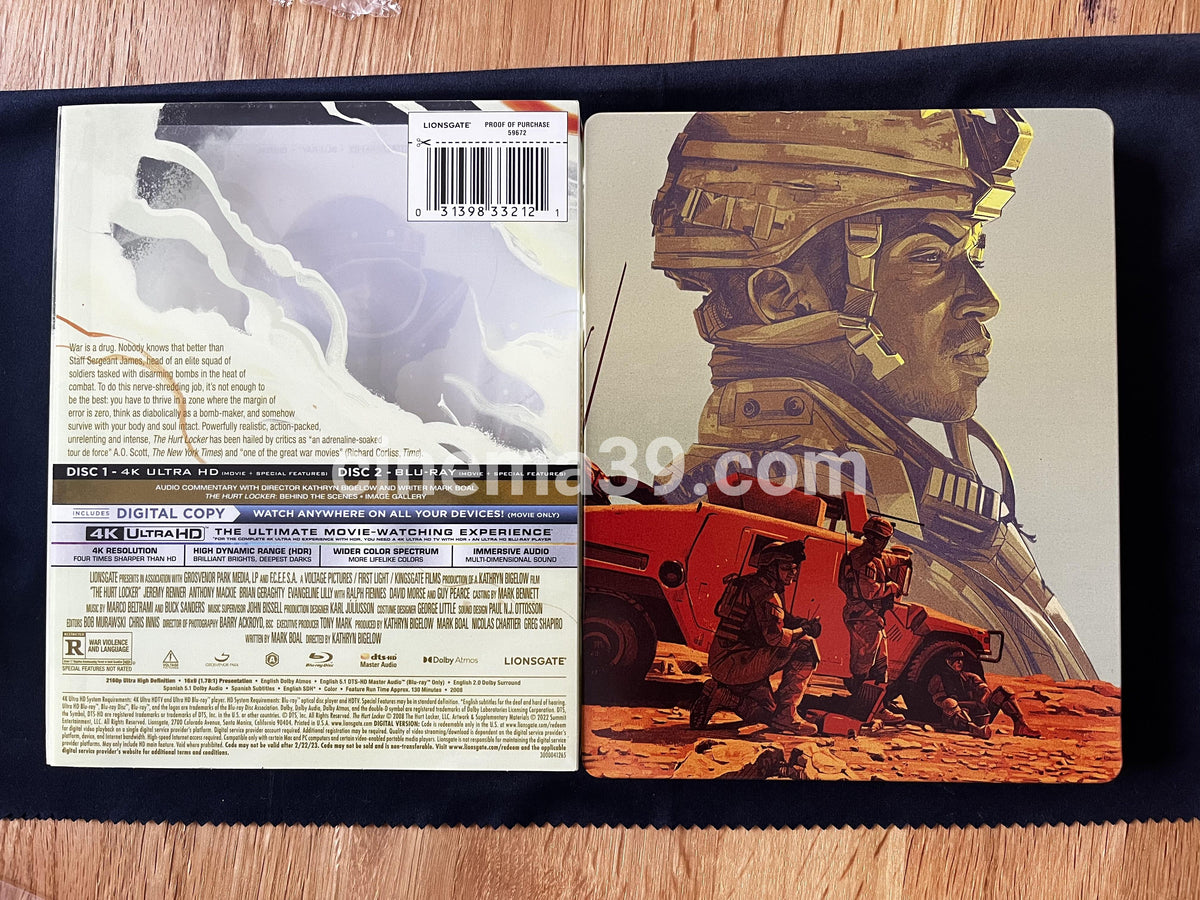 The Hurtlocker Steelbook 4K UHD + Blu-ray