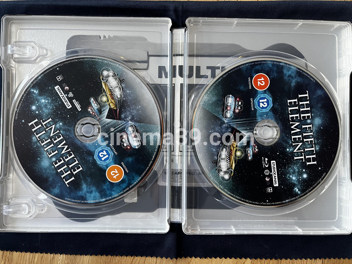 Fifth Element Steelbook 4K UHD + Blu-ray