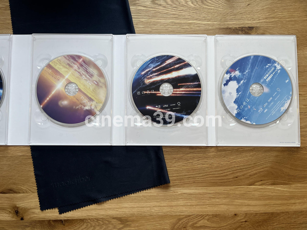 Your Name Película 4K UHD + Blu-ray