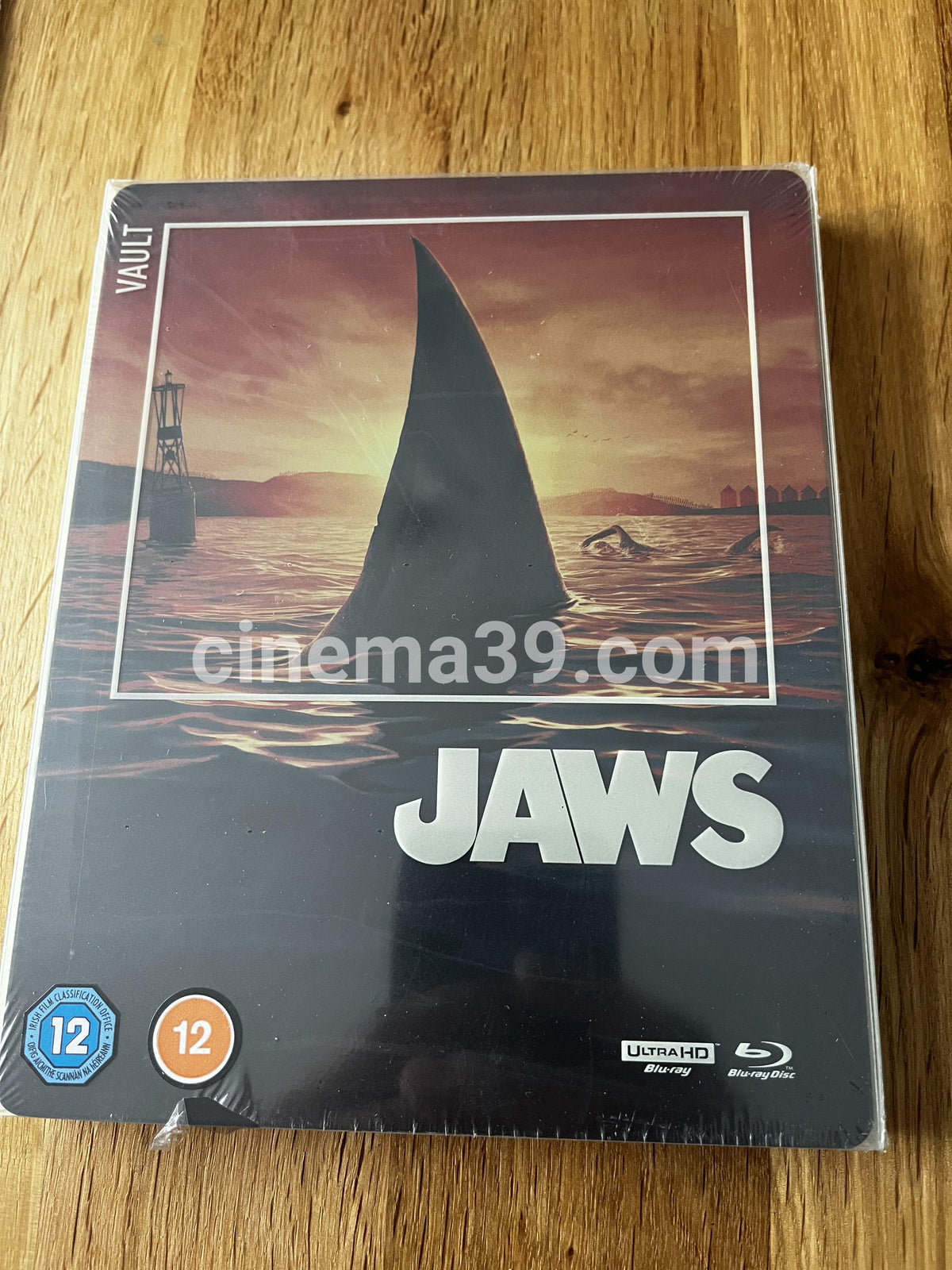 Jaws Steelbook 4K UHD + Blu-ray Film Vault