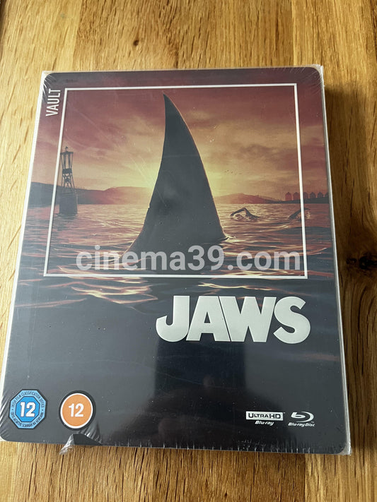 Jaws Steelbook 4K UHD + Blu-ray Film Vault