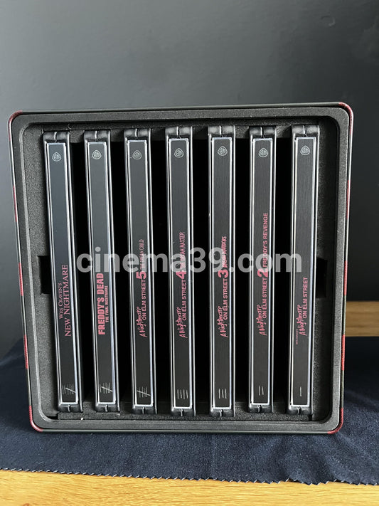 A Nightmare on Elm Street  Colección 7 Películas Steelbook 4K UHD + Digital