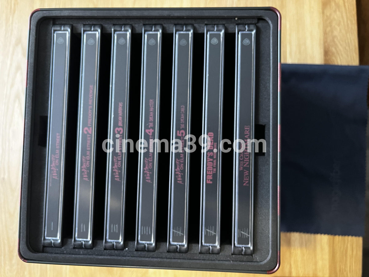 A Nightmare on Elm Street  Colección 7 Películas Steelbook 4K UHD + Digital