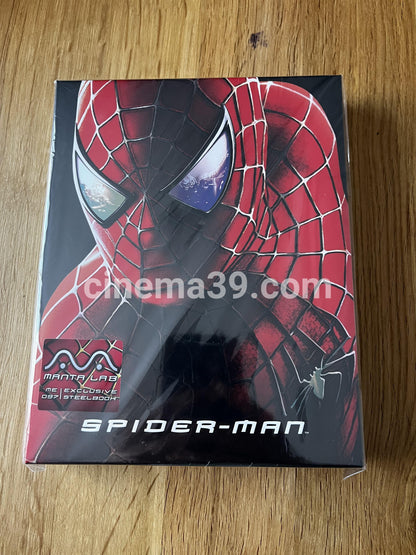 Spider-Man Steelbook 4K UHD + Blu-ray Manta Lab Full Slip ME#97