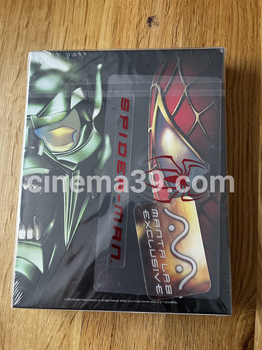 Spider-Man Steelbook 4K UHD + Blu-ray Manta Lab Full Slip ME#97
