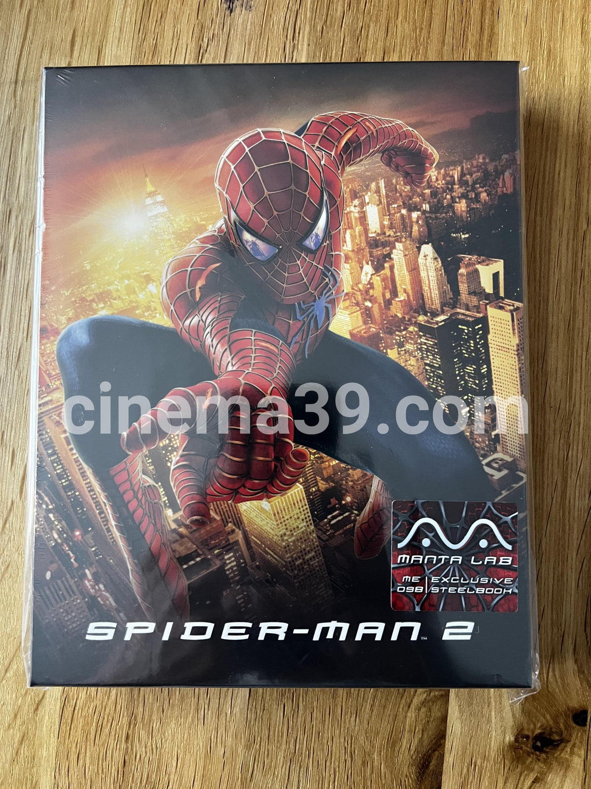 Spider-Man 2 Steelbook 4K UHD + Blu-ray Manta Lab Full Slip ME#98