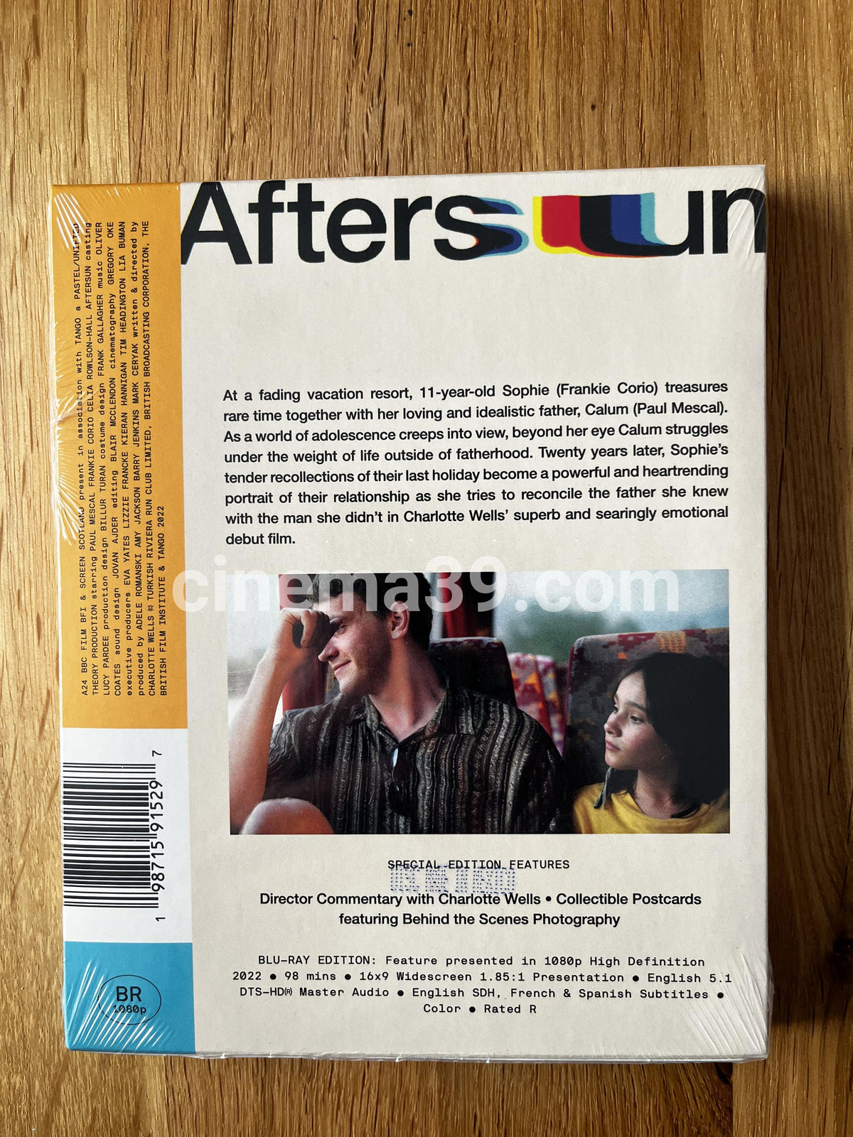 After Sun Película Blu-ray