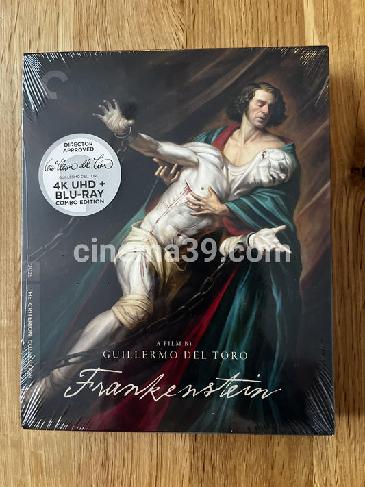 Frankenstein de Guillermo del Toro Película 4k UHD + Blu-Ray