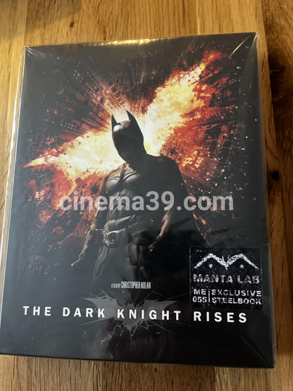The Dark Knight Rises Steelbook 4K UHD + Blu-ray FS Manta Lab ME#55