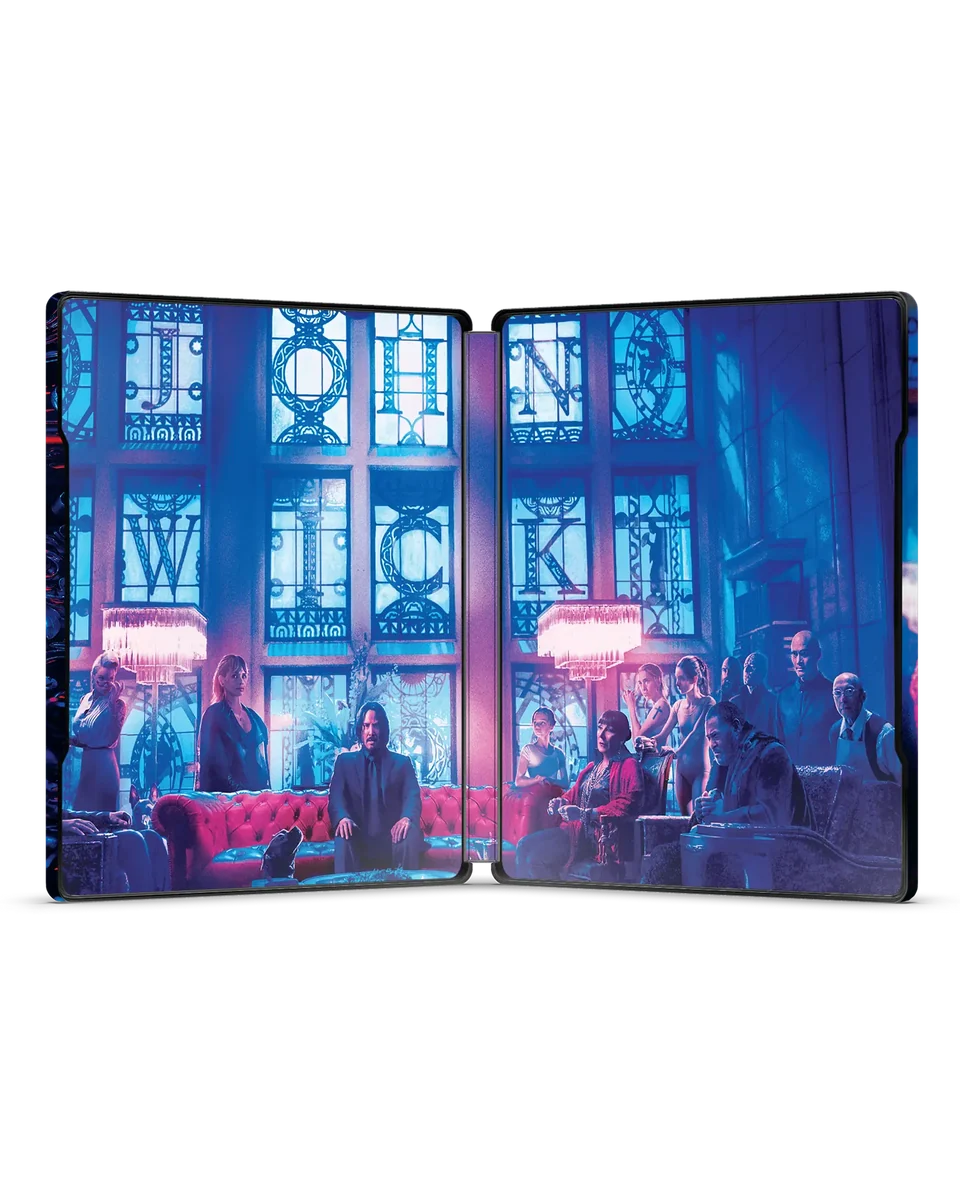 John Wick Colección Steelbooks + Blu-ray