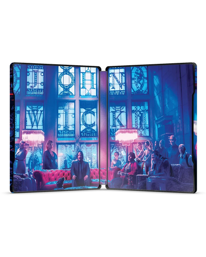 John Wick Colección Steelbooks + Blu-ray