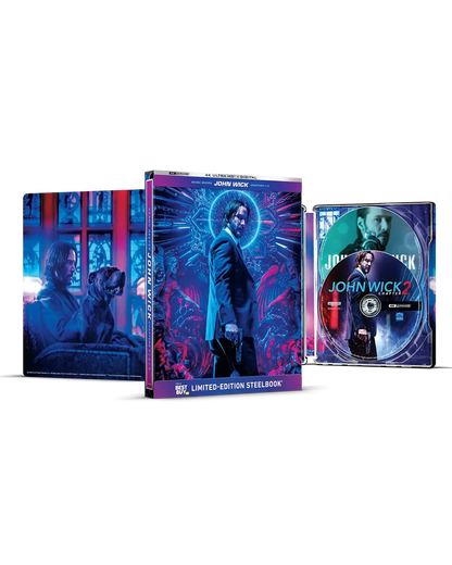 John Wick Colección Steelbooks + Blu-ray