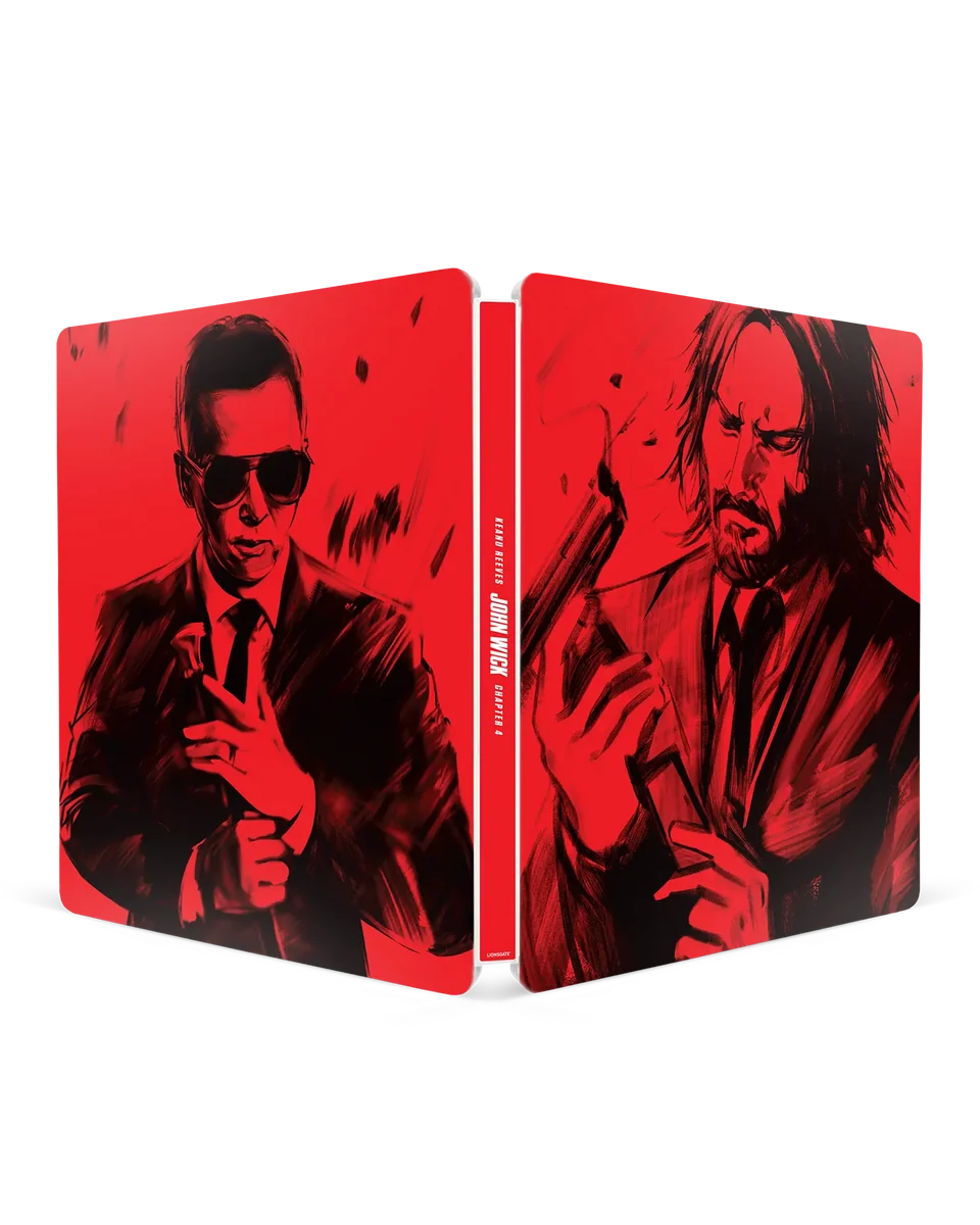 John Wick Colección Steelbooks + Blu-ray