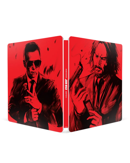 John Wick Colección Steelbooks + Blu-ray