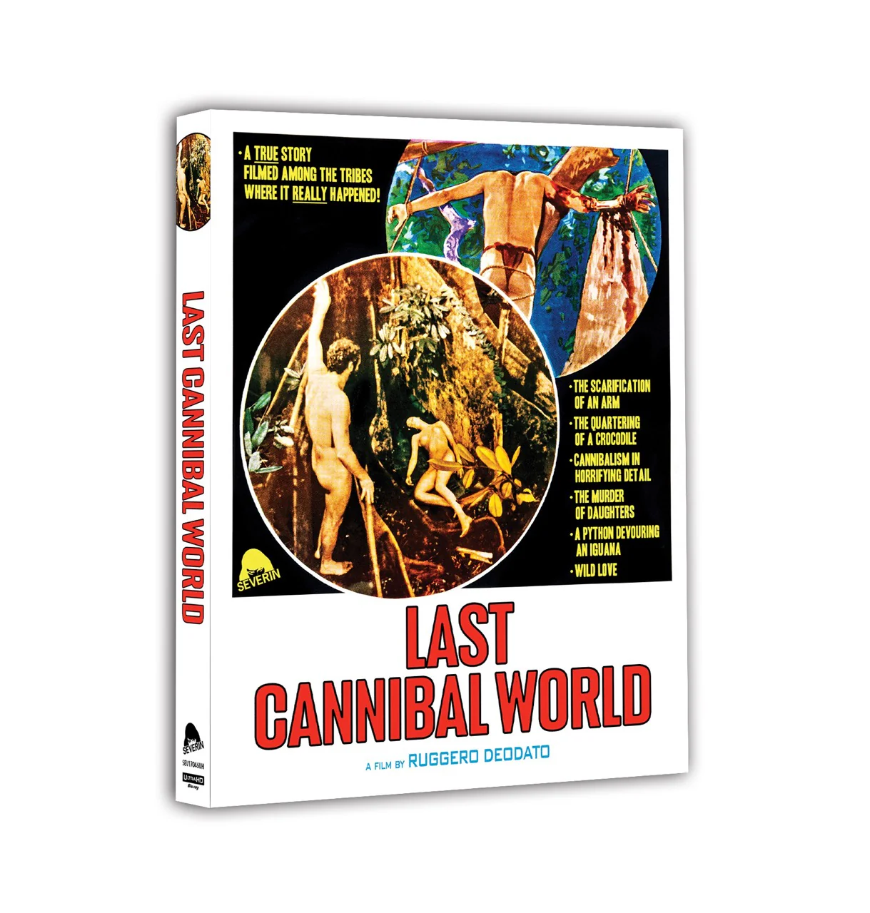 Last Cannibal World Película 4K + Blu-ray con libreto y slipcover Edición Limitada