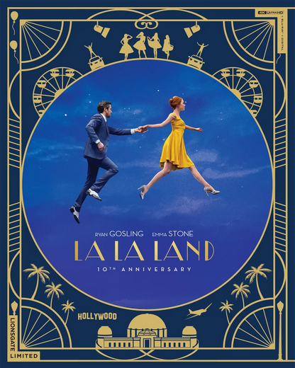 La La Land Edición de Colección 10.º Aniversario 4K UHD + Blu-ray + Digital