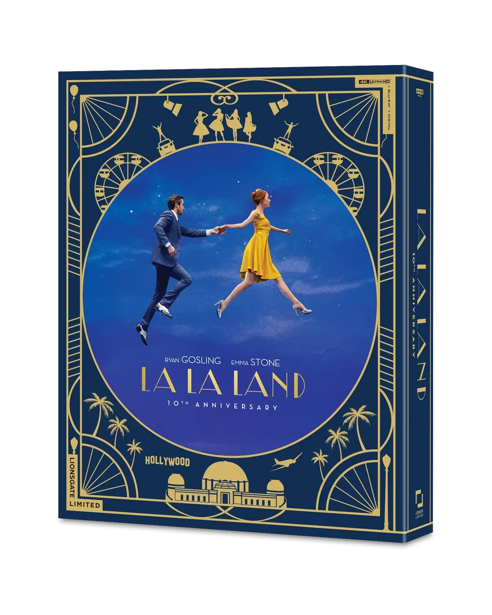 La La Land Edición de Colección 10.º Aniversario 4K UHD + Blu-ray + Digital