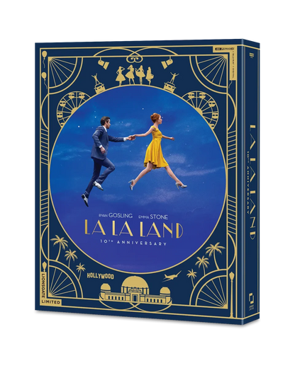 La La Land Edición de Colección 10.º Aniversario 4K UHD + Blu-ray + Digital