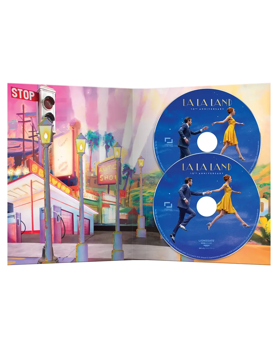 La La Land Edición de Colección 10.º Aniversario 4K UHD + Blu-ray + Digital