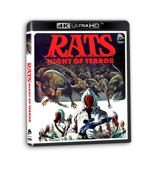 Rats Night of Terror Película 4K + Blu-ray + CD Edición Limitada