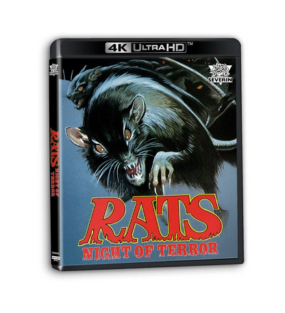 Rats Night of Terror Película 4K + Blu-ray + CD Edición Limitada