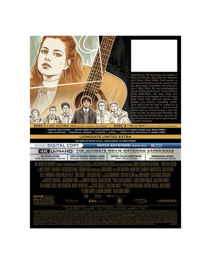 Sing Street: Edición del 10.º aniversario 4K UHD + Blu-ray™ + Digital