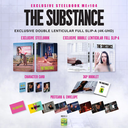 The Substance 4K UHD Double Lenticular A SteelBook Manta Lab (ME#104)