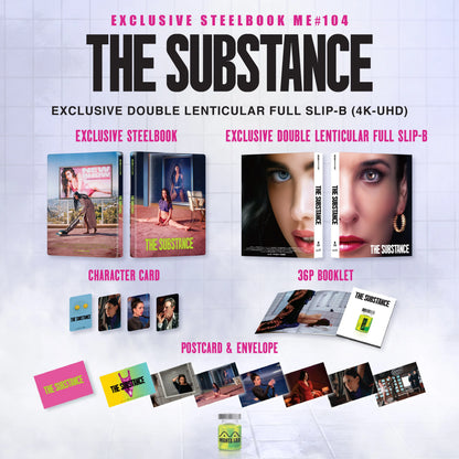 The Substance 4K UHD Double Lenticular B SteelBook Manta Lab (ME#104)