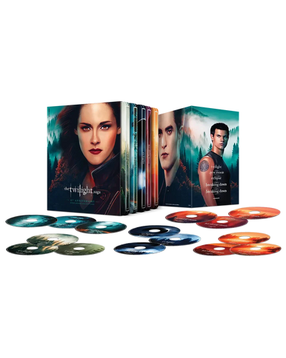 The Twilight Saga: Colección Completa Set de 5 Películas 4K SteelBook
